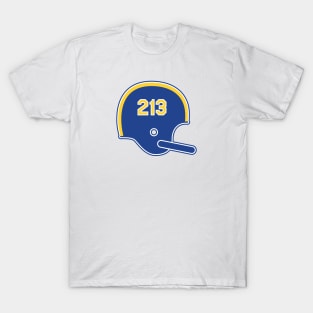 LA Rams 213 Helmet T-Shirt